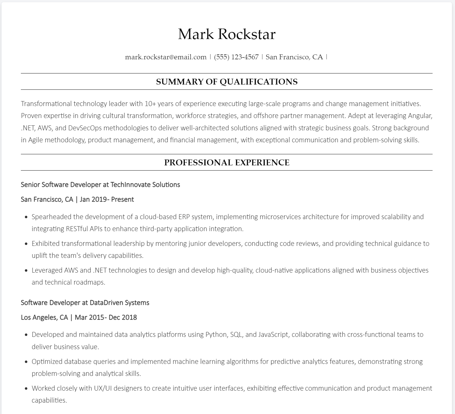 Step 5: Format Optimization